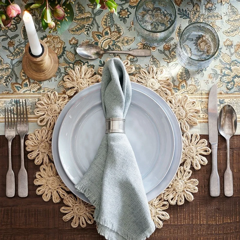 Pottery Barn Aqua Dinner Plate